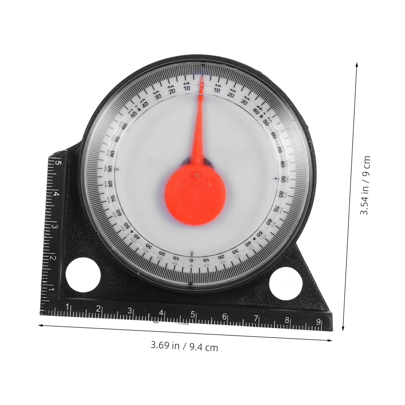 FUNOMOCYA Constructing Slope Meter Engineering Slope Gauge Roof Measuring Tool Lightweight Plastic Accurate Angle Measurement