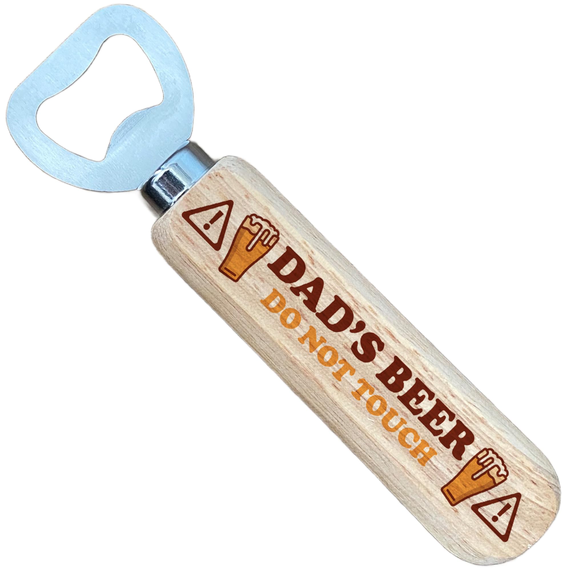 Red Ocean Dads Beer Bottle Opener Novelty Fathers Day Birthday Gift for Dad Novelty Gifts for Him