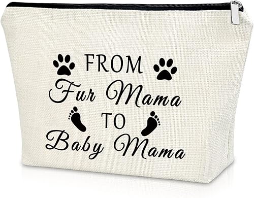 Bolsa de maquillaje para regalar a mamá por primera vez, regalos para el día de la madre, Beige