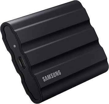 Samsung T7 Shield Portable SSD 4TB to USB 3.2 Gen.2 External SSD Black MU-PE4T0S/EU