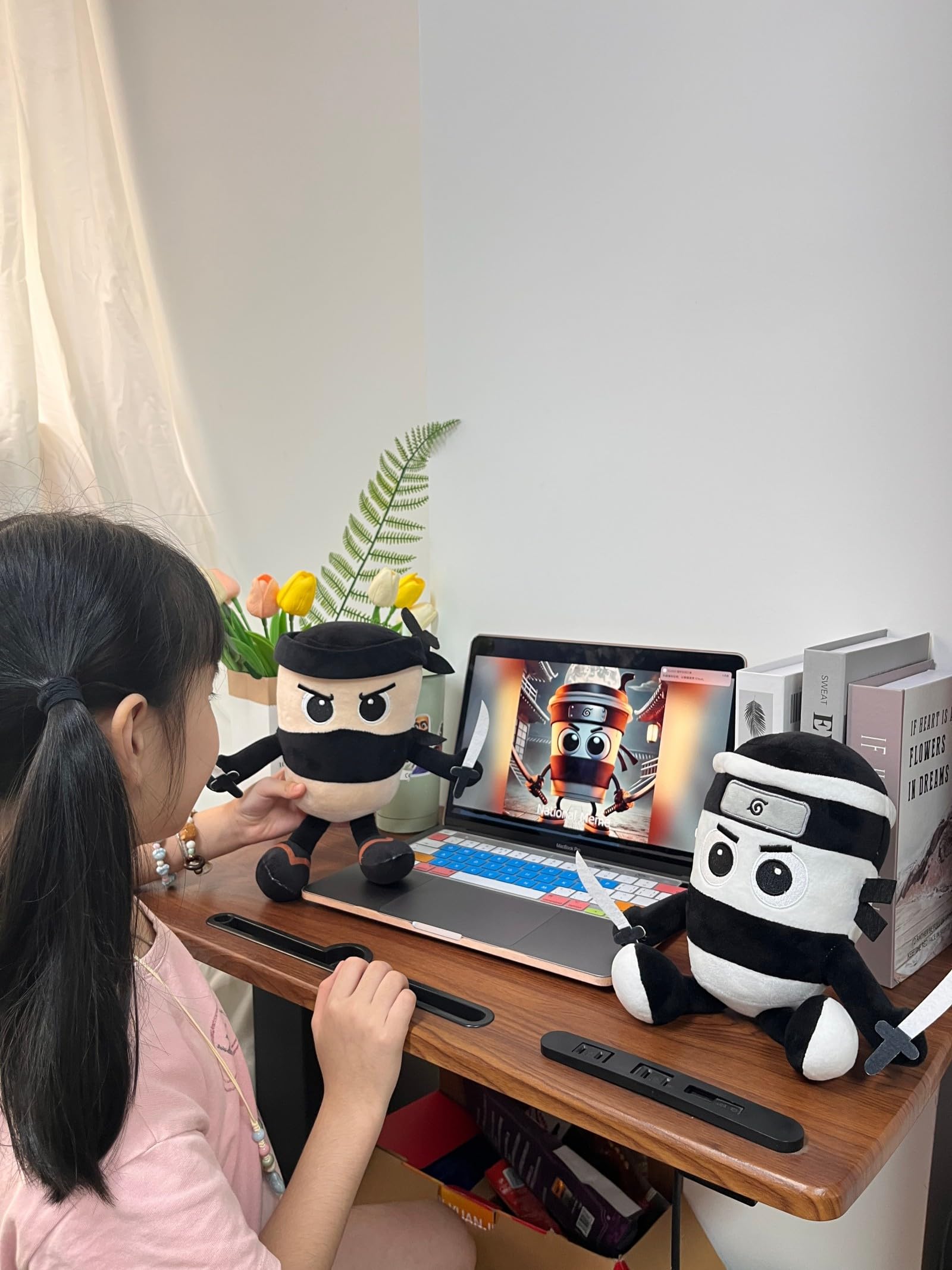 LIAOLI Italian Brainrot Plush Toys,Tralalero Tralala Toy Plushies Gift,Cute Stuffed Animal Figure Doll for Fans Kids Adults (BAISS) - Image 4