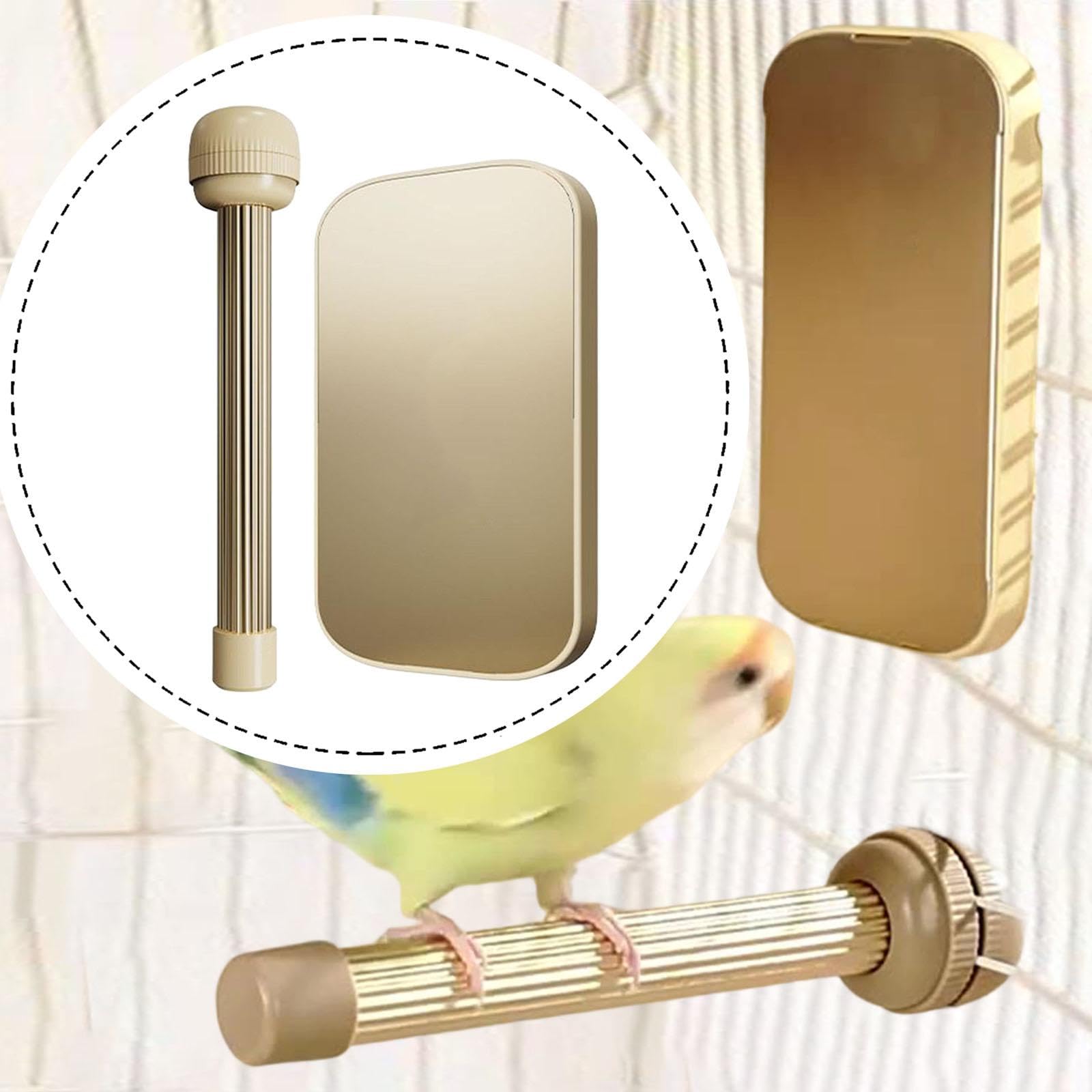 predolo Percha para Pájaros con Calefacción Percha Cómoda para Loros Pinzones Periquitos Invierno