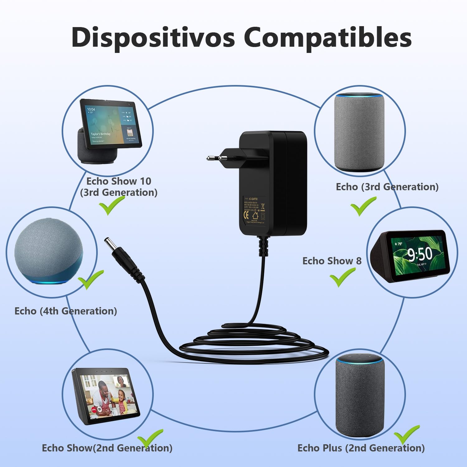 Alexia Oferta Del Dia Adaptador 30W Para /Show Cargador