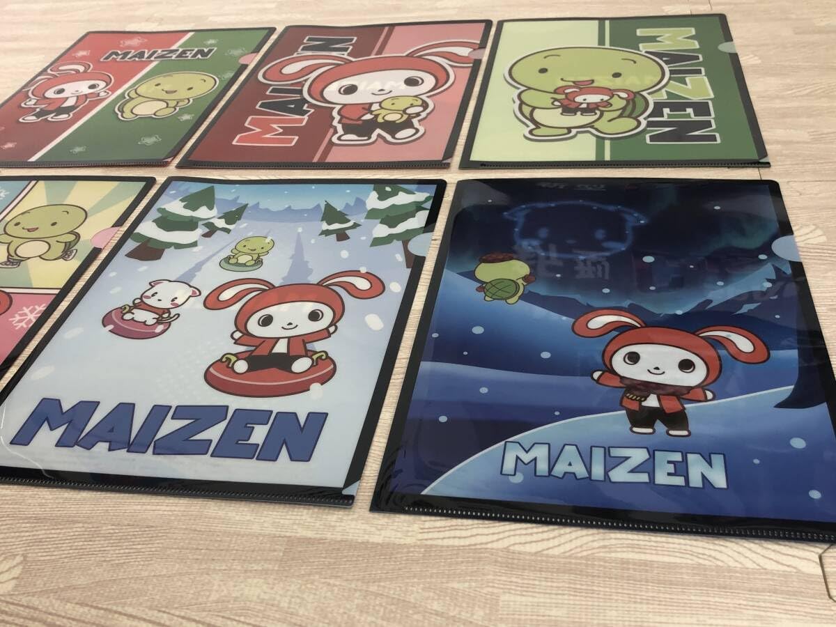 ローソンコラボ ミニクリアファイルセット A4クリアファイル＆ステッカーセットコンプリートセット【ローソン