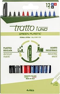 Tratto 1 Green Plastic astuccio 12 pz