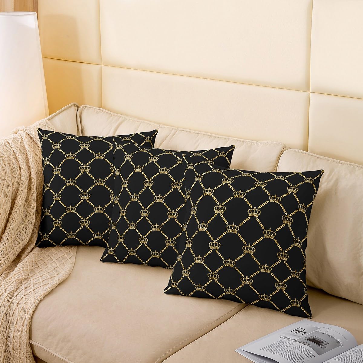 Set di 4 federe decorative a forma di cuore per cuscini, rosa e rosso