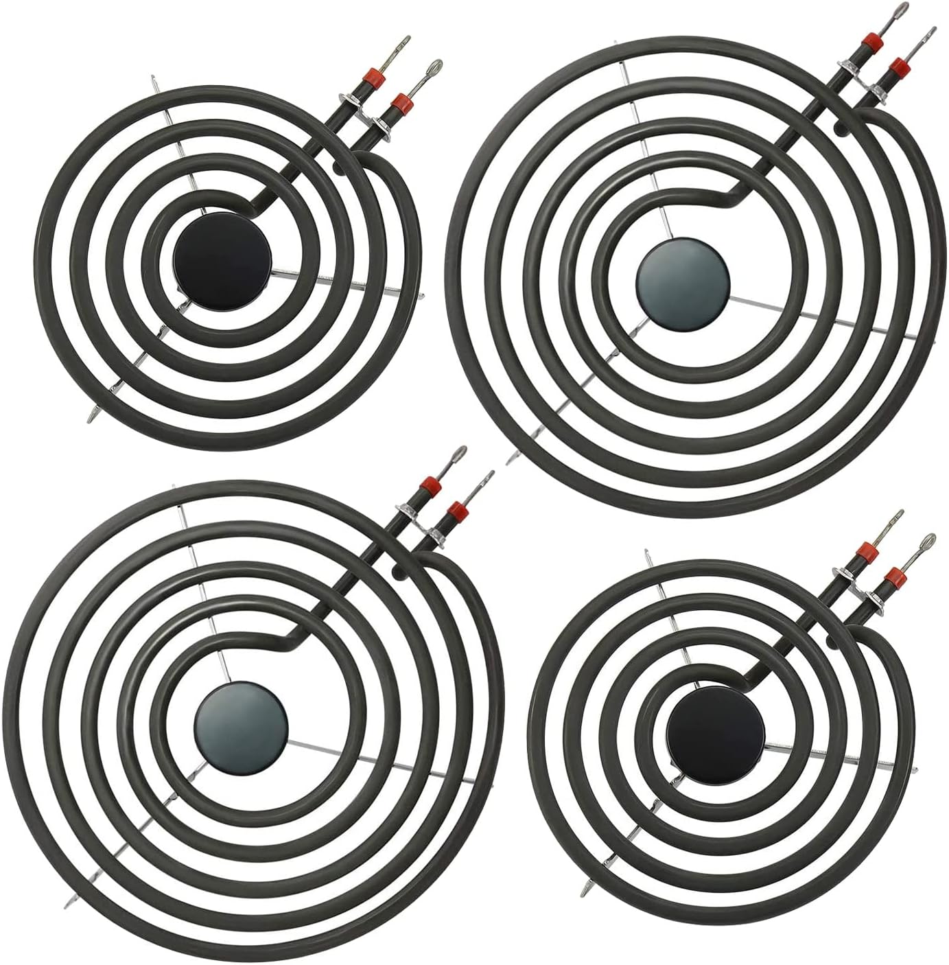 4 Pack MP22YA Electric Range Burner Element Unit Set 4 MP15YA(2