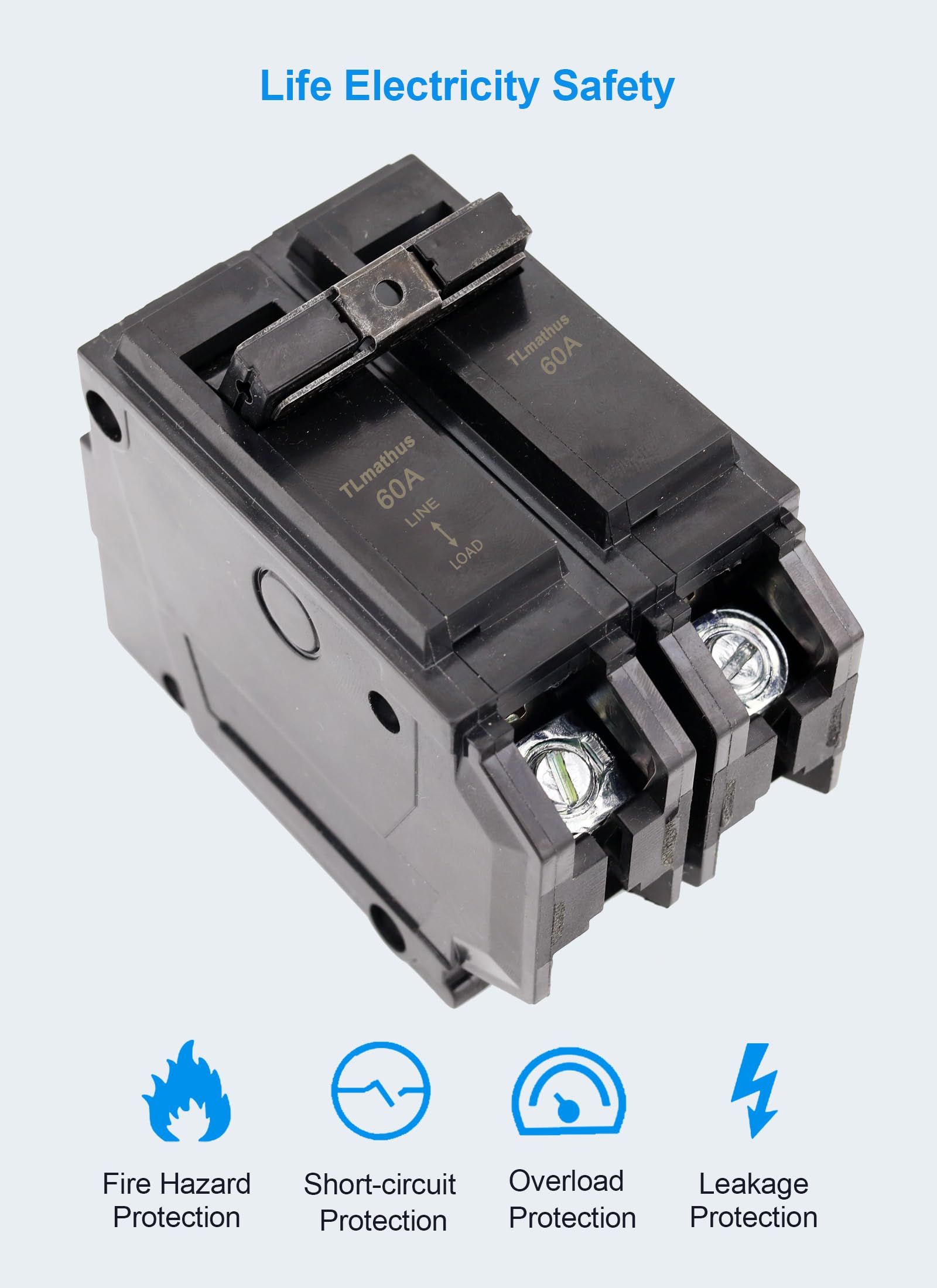 60 Amp Circuit Breaker - GE Compatible -3 60 Amp Circuit Breaker - GE Compatible -3