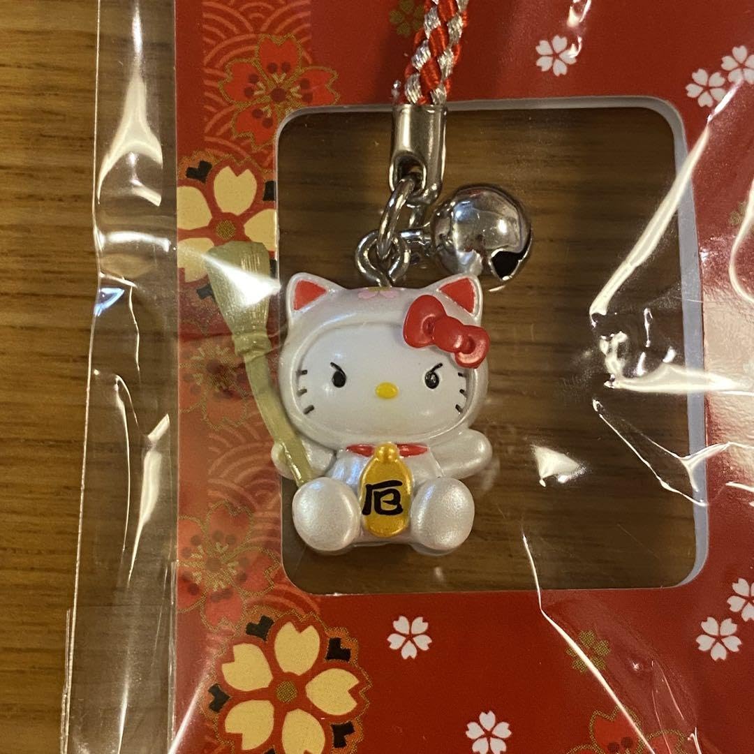 Amazon.co.jp: キテイちゃん ご当地 福岡 宮若 追い出し猫 根付