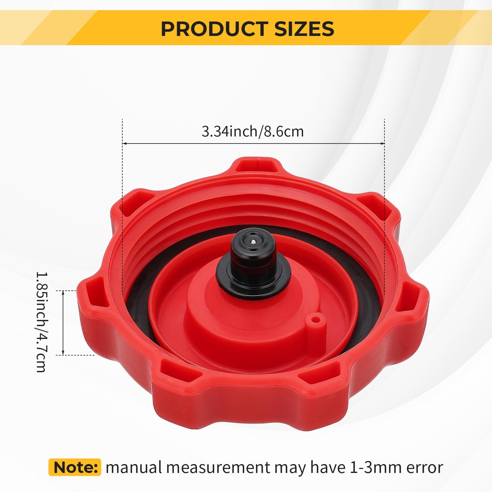 M MATI Bouchon de réservoir diesel pour tracteurs et tondeuses John Deere 1435 1445 2020 2500 2653 3225 4110 4210 4300 4400 4600 4700 4710 4890 4895 4990 4990 4990 95 52 10 5220 5300 5410 5420 5510