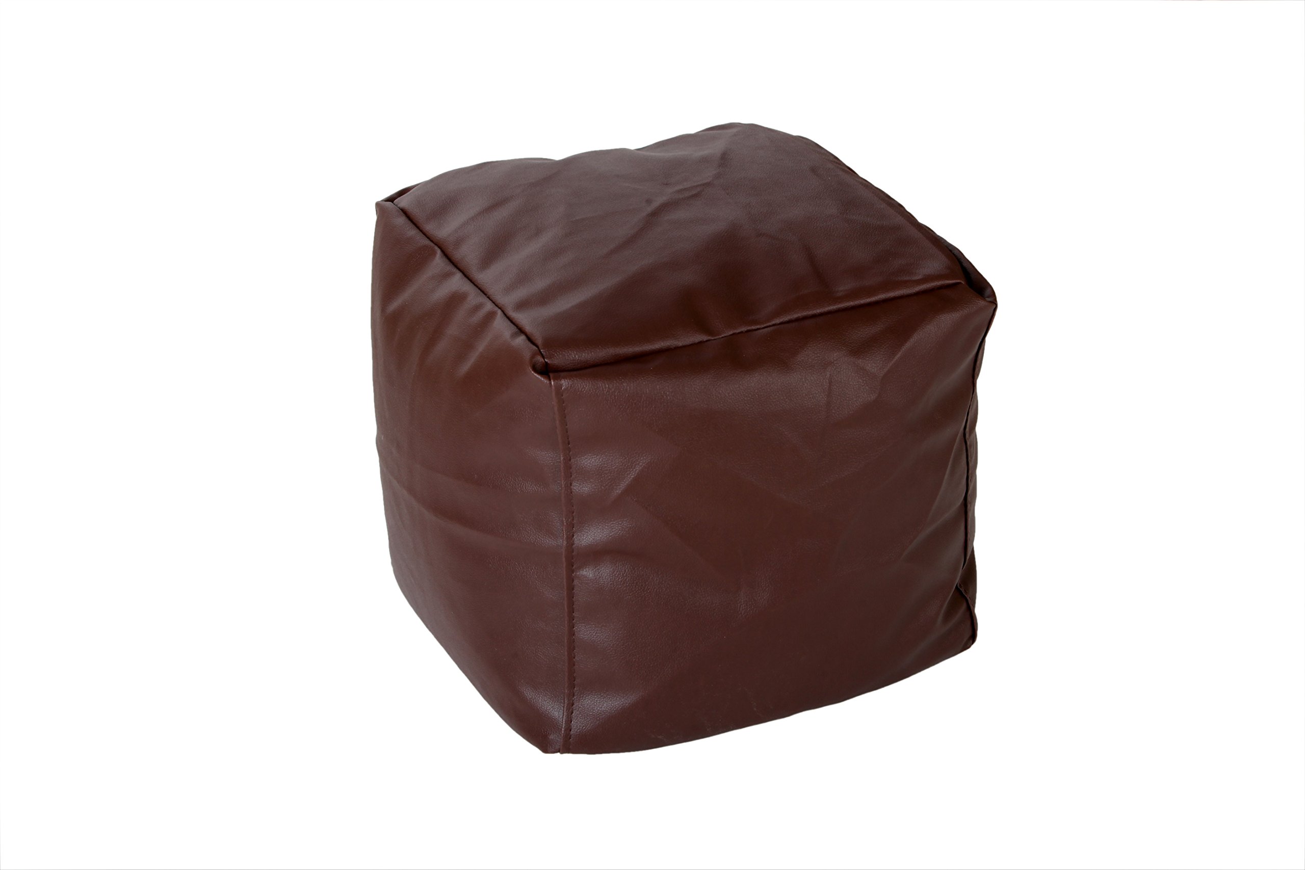 Comfy Bean Bags AMEPU14BR Bean Pouffe Without Beans (Brown)