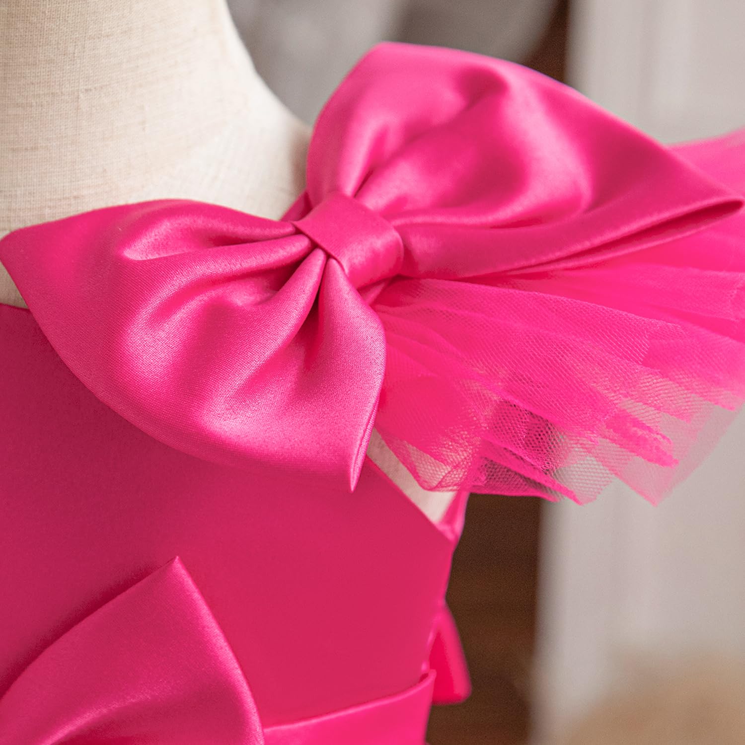 NNJXD Robe de fête d'anniversaire pour fille et fille
