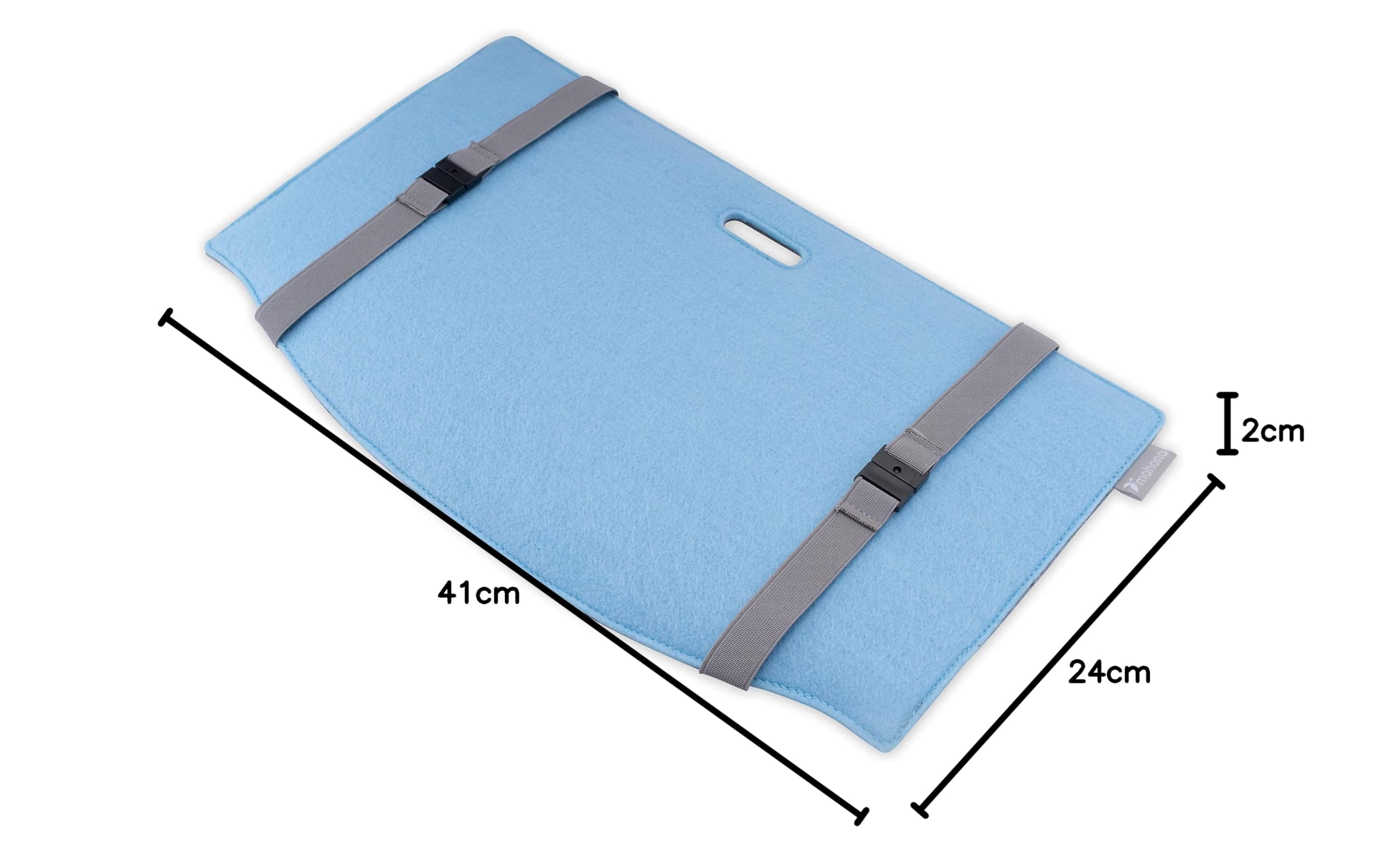 mahona Sitzkissen kompatibel mit Stokke Tripp Trapp Hochstuhl - Filz | Sitzpolster abwaschbar und rutschfest, Kissen Auflage für Treppenhochstuhl aus Holz, Zubehör für Baby und Kinderstuhl