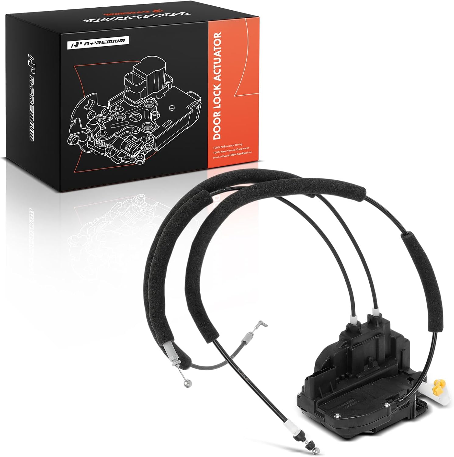 A-Premium Front Left Driver Side Door Lock Actuator Compatible with Nissan Armada 2008-2015, For Model with Intelligent Key