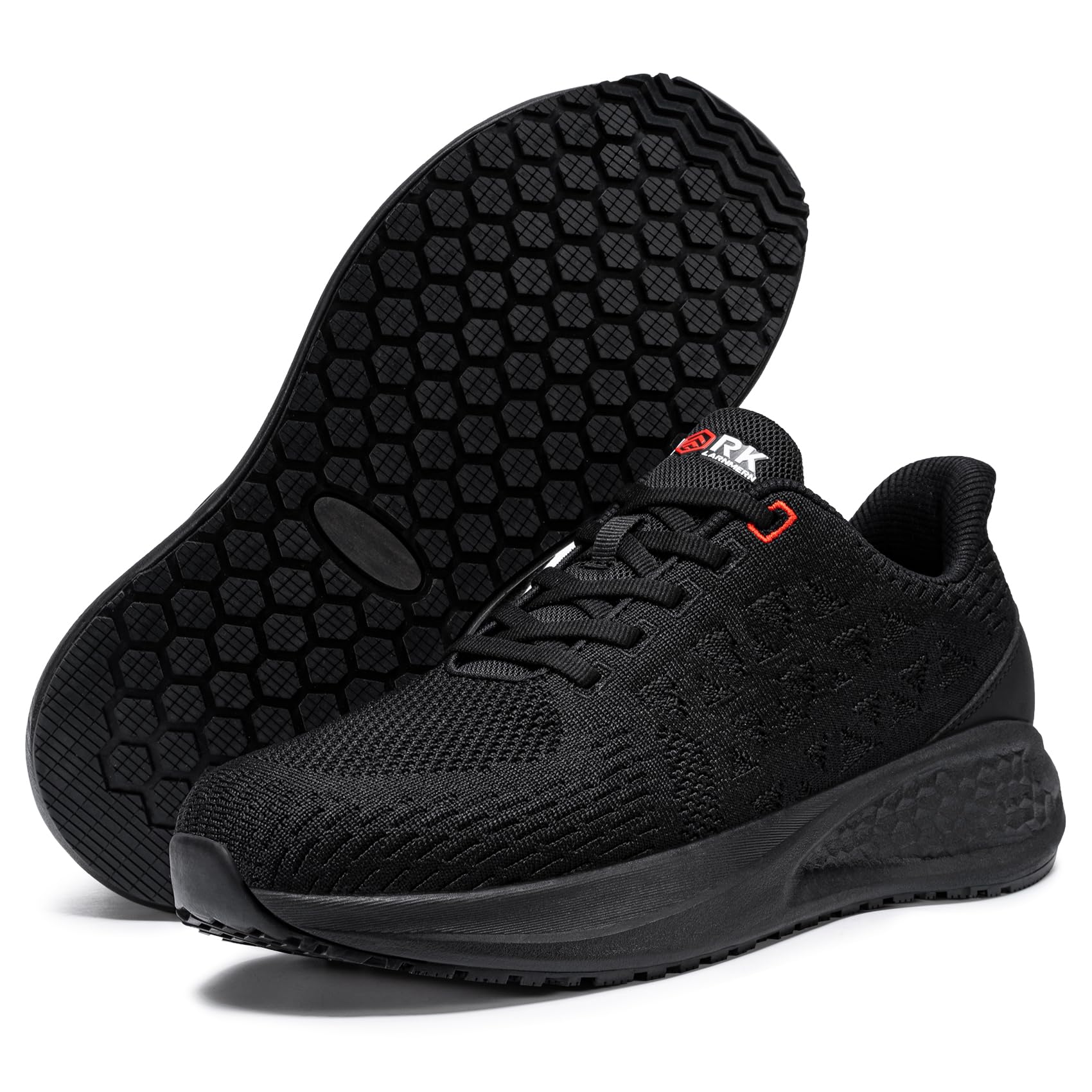 LARNMERN Chaussures de Travail Cuisine SRC Antidérapantes Homme