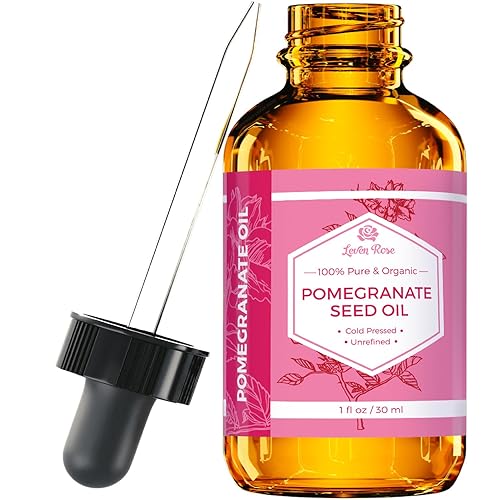 Miniatura 1 de Aceite de semilla de granada N 1Trusted Leven Rose 100 orgánico prensado en frío sin refinar 2onzas