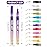 12 Color Acrylic Paint Pen Set, Kalolary Nail Art Polish Pens Nail Point Graffiti Dotting Pen Drawing Painting Liner Brush for DIY Nail Art Beauty Adorn Manicure Tools