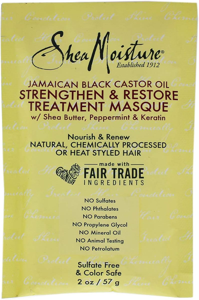 Jamaican Black Castor Oil Strengthen-Grow and Restore Treatment Masque, 2 Ounce