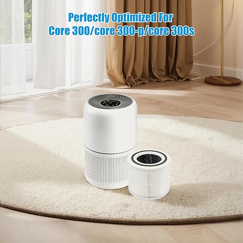 Miniatura 2 de Filtros de repuesto para purificador de aire, compatibles con el purificador de aire Levoit Core 300300s, filtros purificadores de aire, filtro HEPA