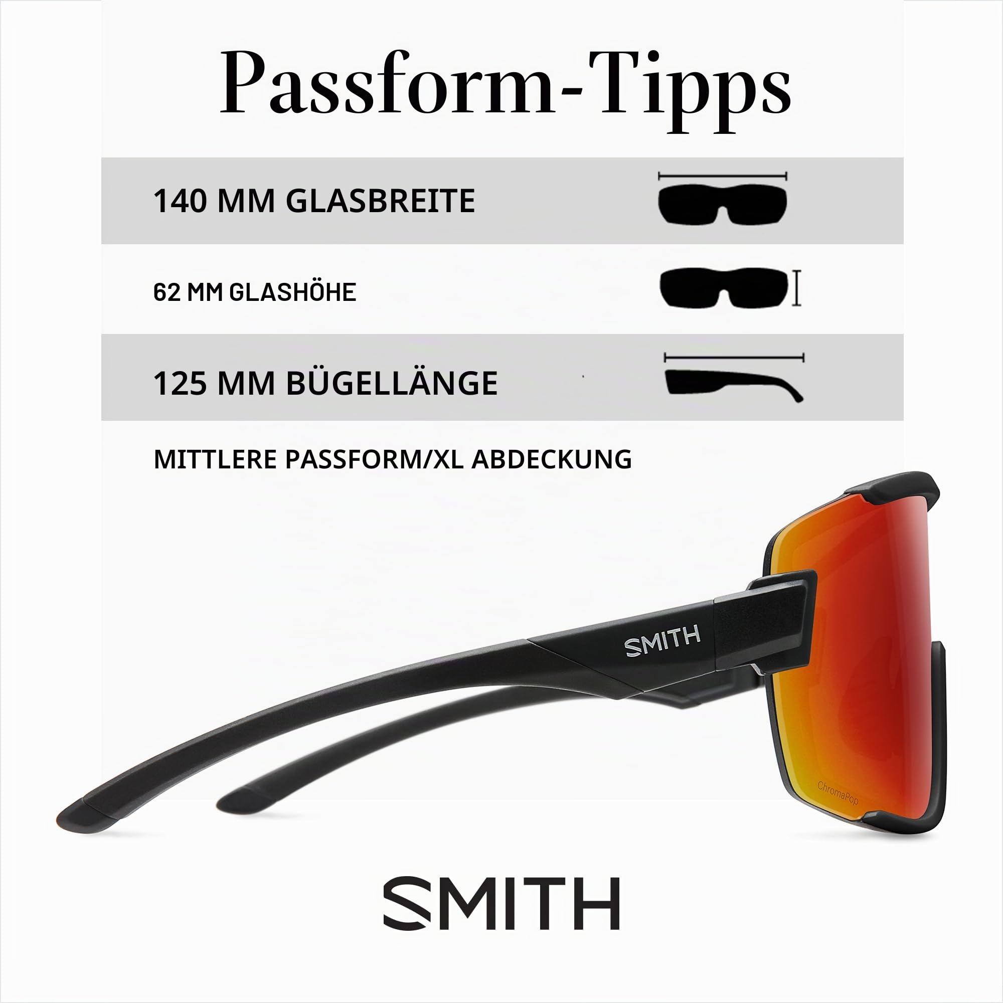 SMITH OPTICS Damen Wildcat Sonnenbrille Mehrfarbig (Mtt Black) 99