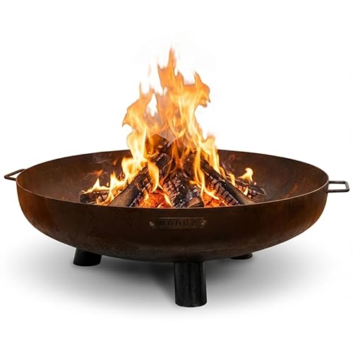 Moodz Brasero 100 cm Feet & Handle en Acier Corten