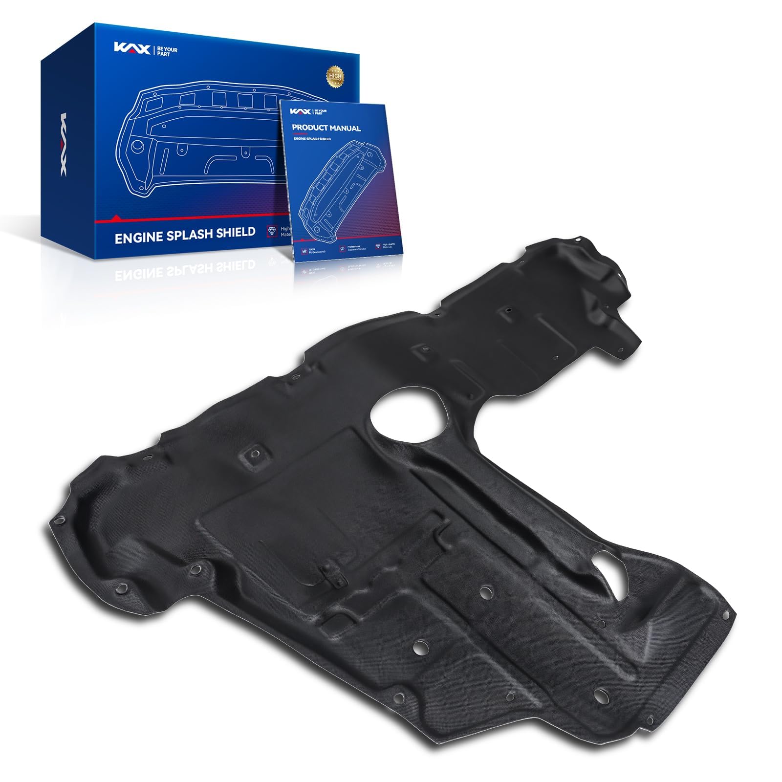 KAX Engine Splash Shield fit for 2006-2012 Toyota RAV4, 1Pc