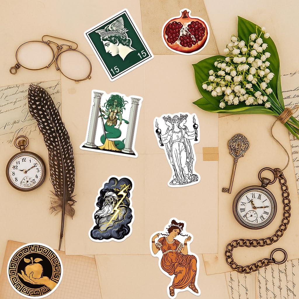 Stickers 100 stuks vintage boekenstickers esthetische stickers voor