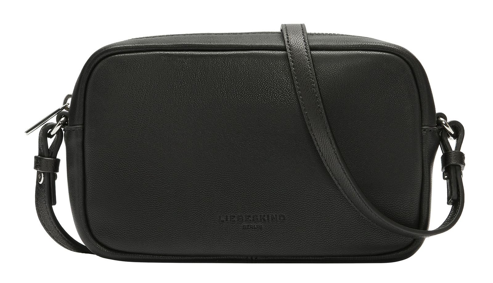LIEBESKIND BERLIN Leather cross body bag shoulder bag Maia Crossbody Bag Black