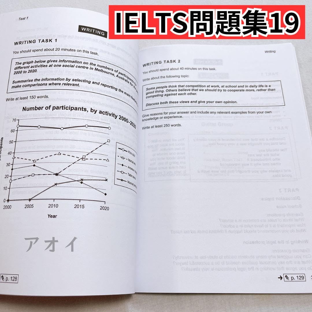 Amazon.co.jp: IELTS Cambridge Academic 公認公式問題集19 音源付
