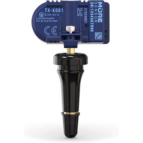 MORESENSOR Compact PRO Series 315MHz TPMS Tire Pressure Sensor | Preprogrammed for Select 500+ American Brand Models | Replacement for 20925924 20922900 15268606 | Snap-in | KX-S024-SN
