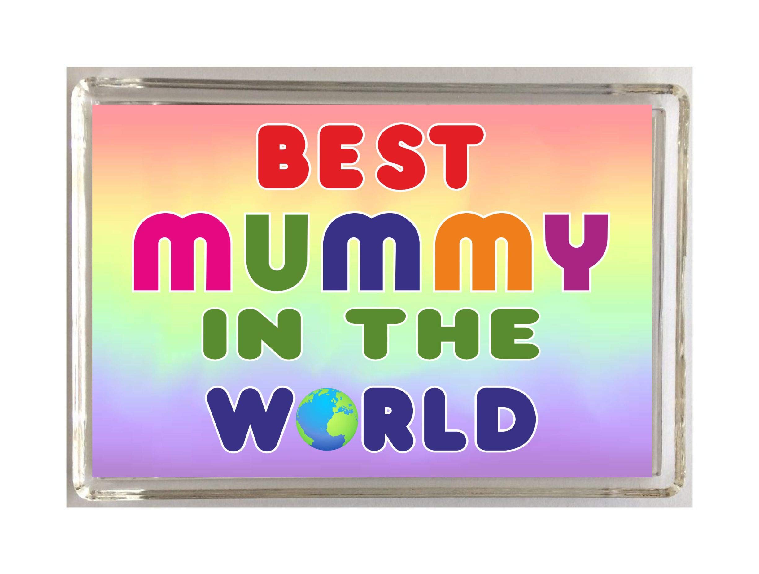 Clare's Cosmetics Multicolor 'Clare's Cosmetics' Gift For Mummy – Best In The World – Novelty Fridge Magnet Present