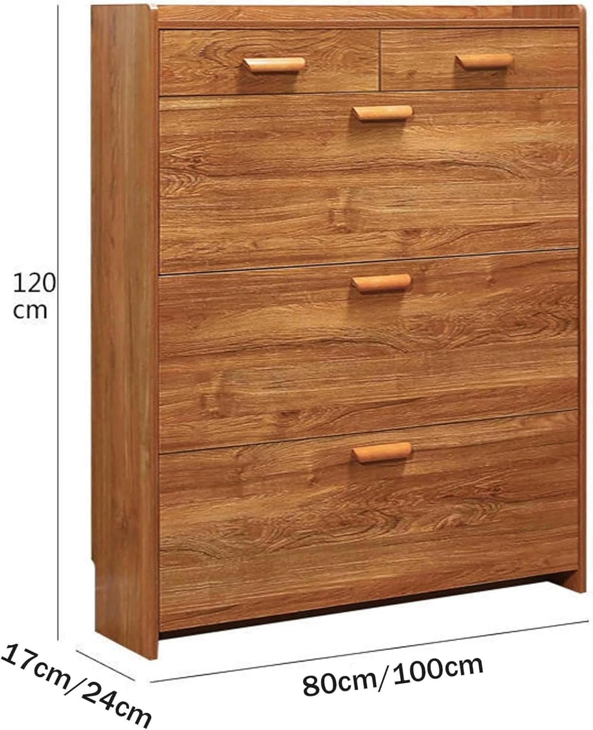 Shoe Storage Cabinet Cabinets Hallway Slim Cupboard Cupboards Hallways Slimline，Slim Narrow Shoe Cabinet for Entryway & Hallway - 4-Tier Flip Down Shoe Storage Rack, Space-Saving Organizer f