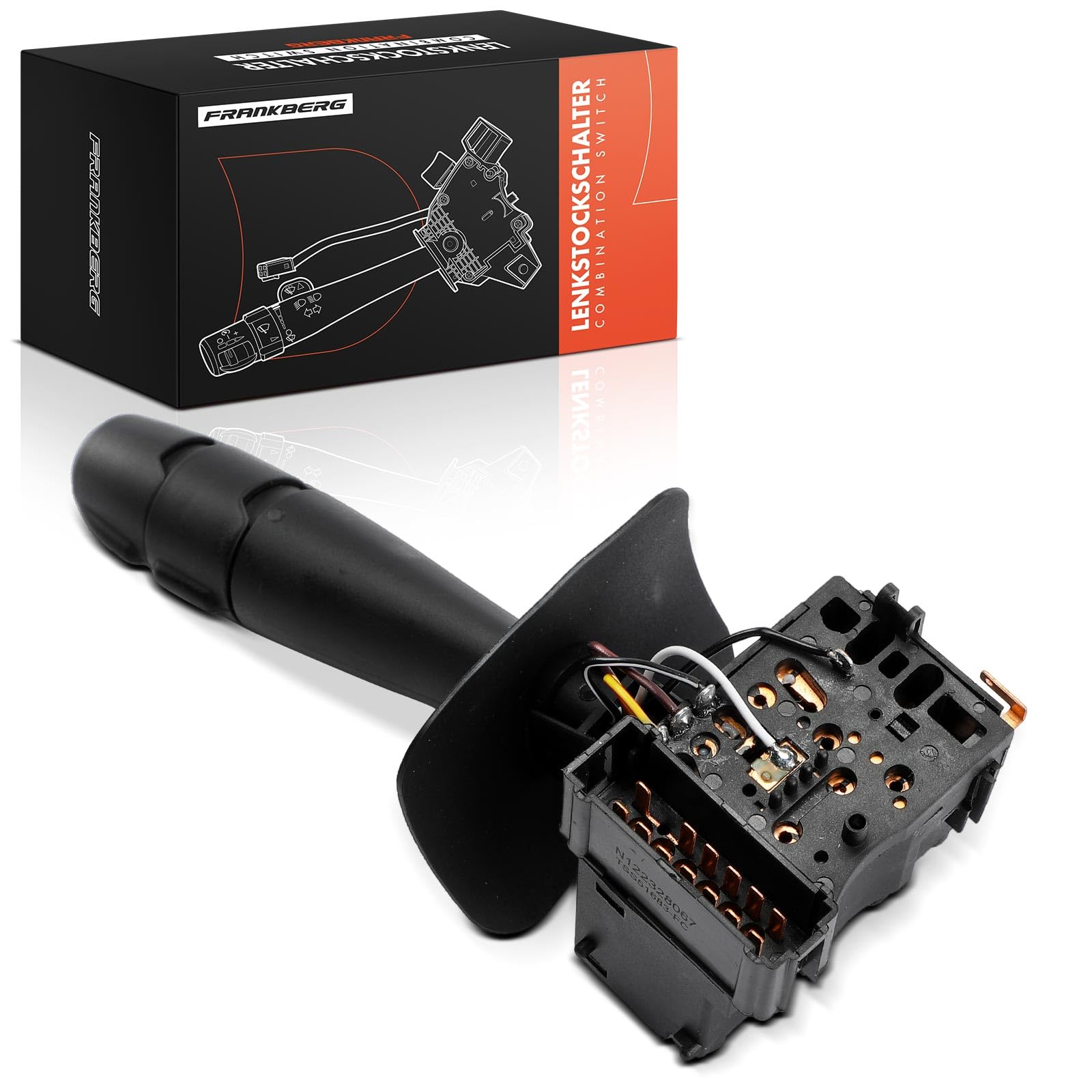 Frankberg Interruttori sul piantone dello sterzo 13-Poli Compatibile con Duster HS 1.2 TCe 125 1.6 SCe 115 1.5 dCi 1.6 16V 4x4 1.5 dCi 4x4 1.6 16V LPG 1.2 TCe 125 4x4 1.6 SCe 115 4x4 255406898R
