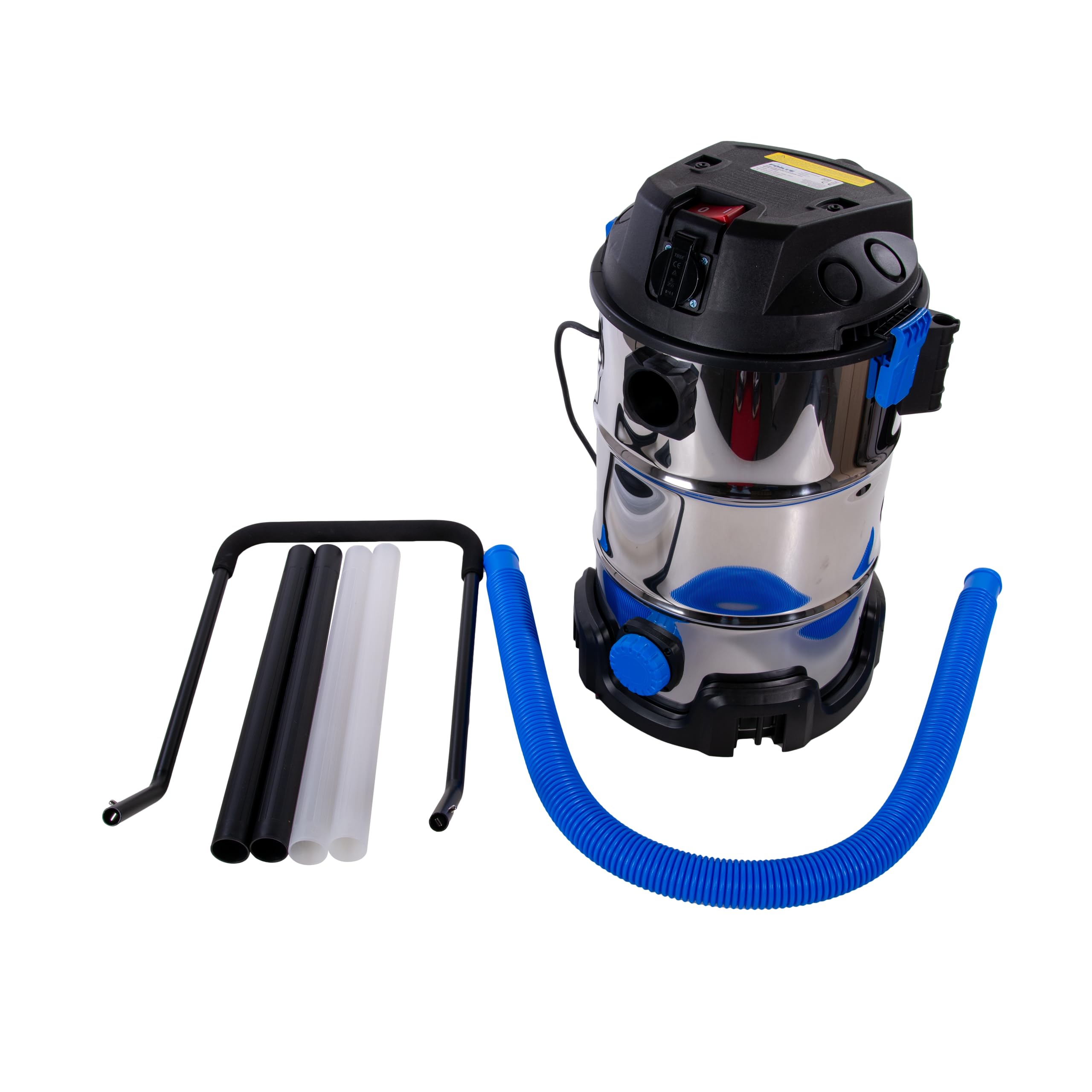 AquaForte Aspirateur de bassin Pro1200 2,5m 35L 4m
