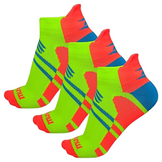 Kit 3 Pares Meia de Compressão Cano Curto Arrow Muvin – Meia Cano Alto – Boa Respirabilidade – Protege Contra Bolhas – Unissex – Corrida – Caminhada – Ciclismo – Exercícios – Fitness – Esportes – Conforto
