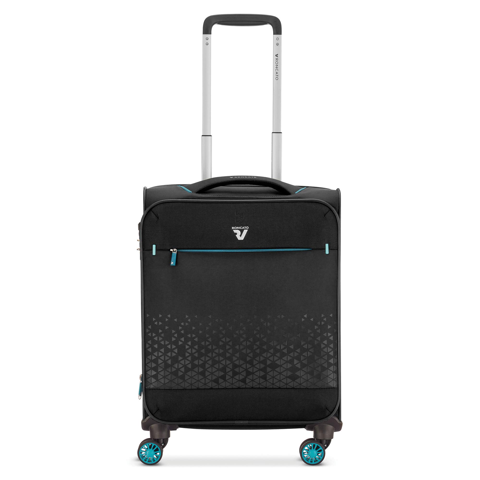 Roncato CROSSLITE Trolley bagaglio a mano 55x40x20/23 cm Espandibile - Nero
