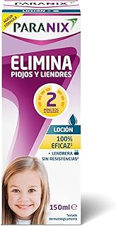 Paranix Loción Tratamiento para Piojos y Liendres - Incluye Lendrera - Sin insecticidas - 150 ml