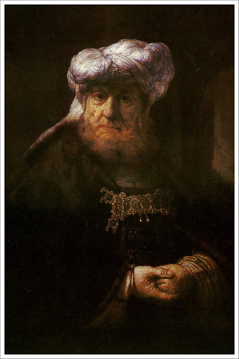Amazon.com: Artist Rembrandt van Rijn Fine Art Poster Print of