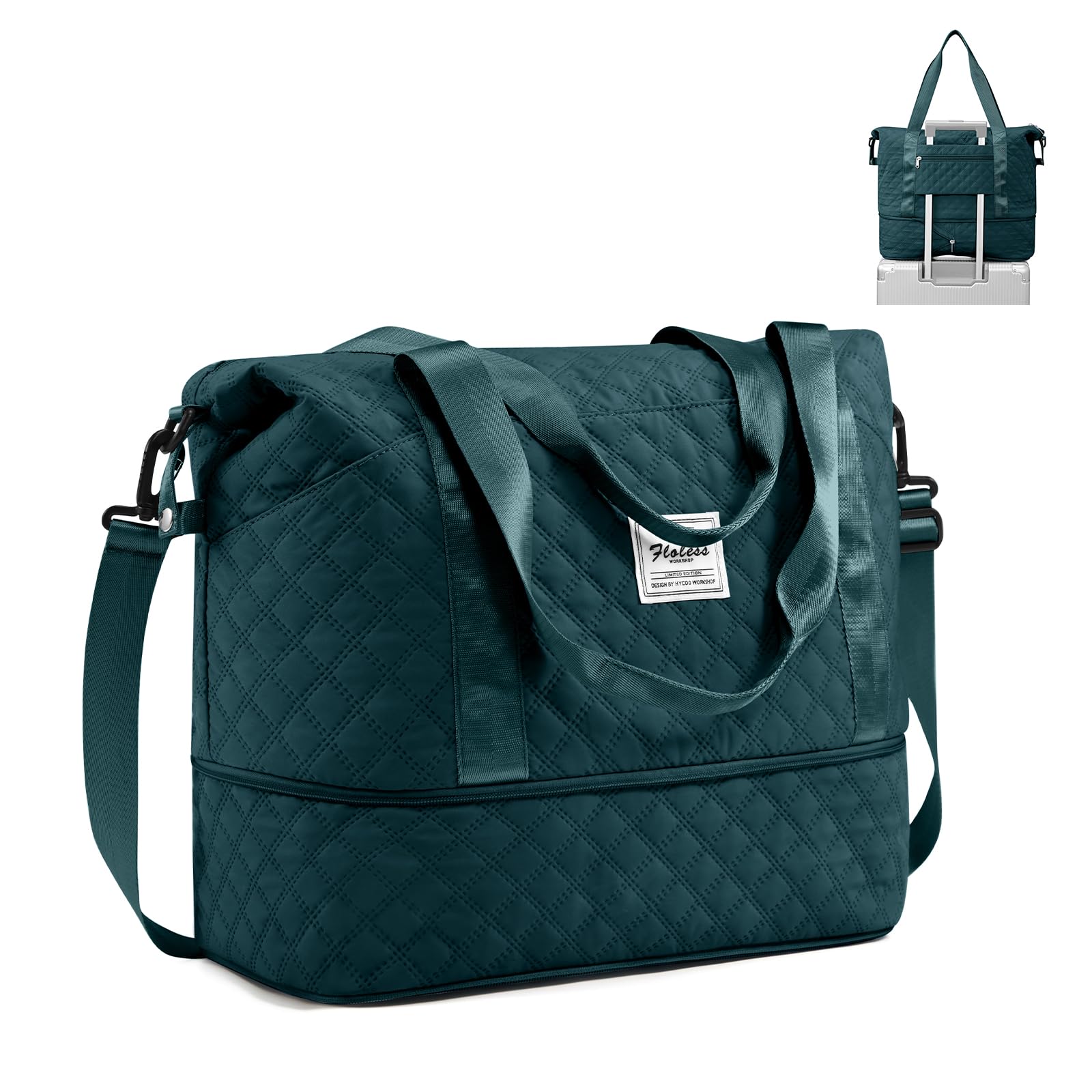 SEAFEW Reisetasche Damen Sporttasche Ryanair Handgepäck Tasche 40x30x20 Weekender Bag Schwimmtasche Wasserdicht Travel Bag Duffle Bag 40x20x25 Wickeltasche Trainingstasche Frauen für Reise Gym