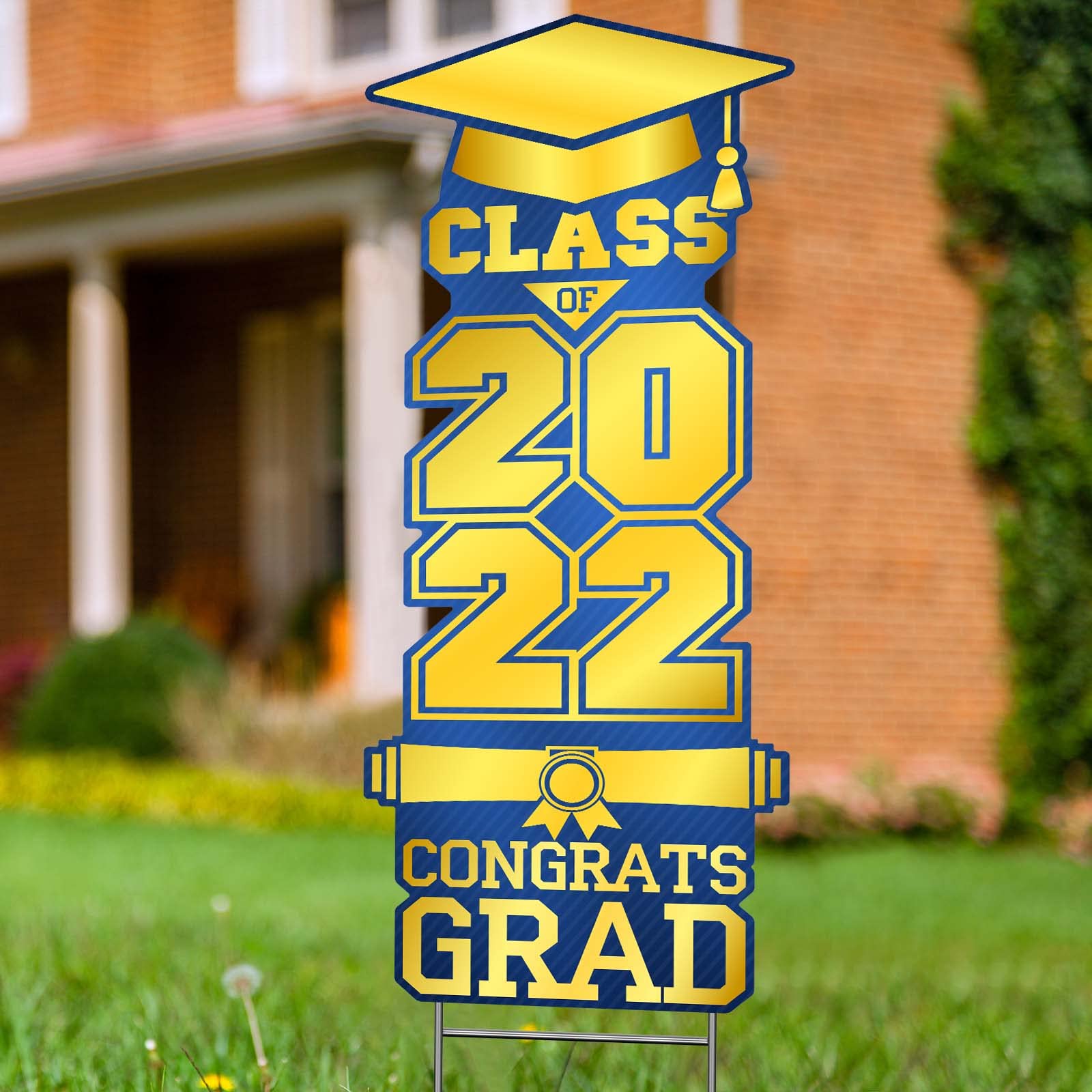 Buy PixiPy Graduation Yard Sign 2022 30x13in Graduation Signs for Yard