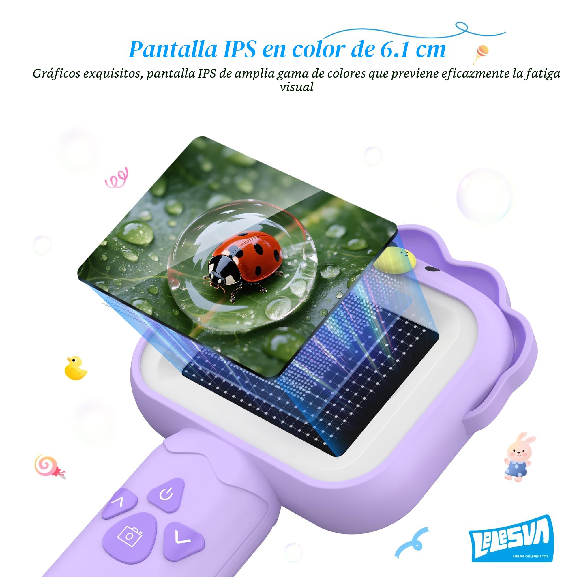 Microscopios para niños, microscopio portátil mini de bolsillo, juguetes educativos de ciencias STEM, para regalos de cumpleaños y Navidad, para niños y niñas de 3 a 12 años