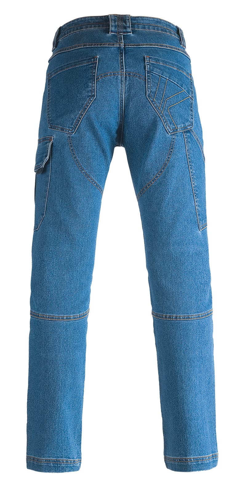 KAPRIOL Nimes Jeans da Lavoro e Tempo Libero Resistenti Confortevoli Slimfit