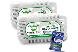 Fridge Ninja 2-Pack Unscented Odor Eliminator for Fridge