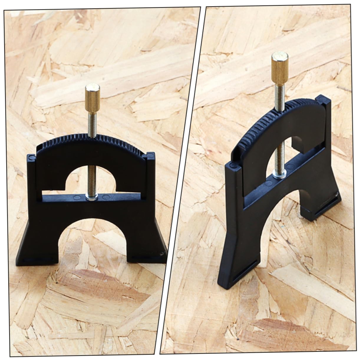 Strumento per Cambio Corde Violoncello B502, Ponte | Nero, Plastico e Ottone, Design Preciso, Accessorio per Cello, Supporto per Liuteria