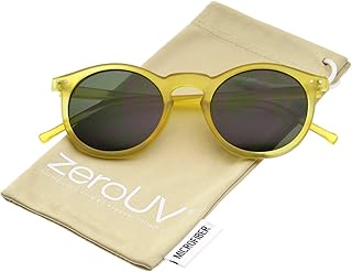 yellow framed sunglasses