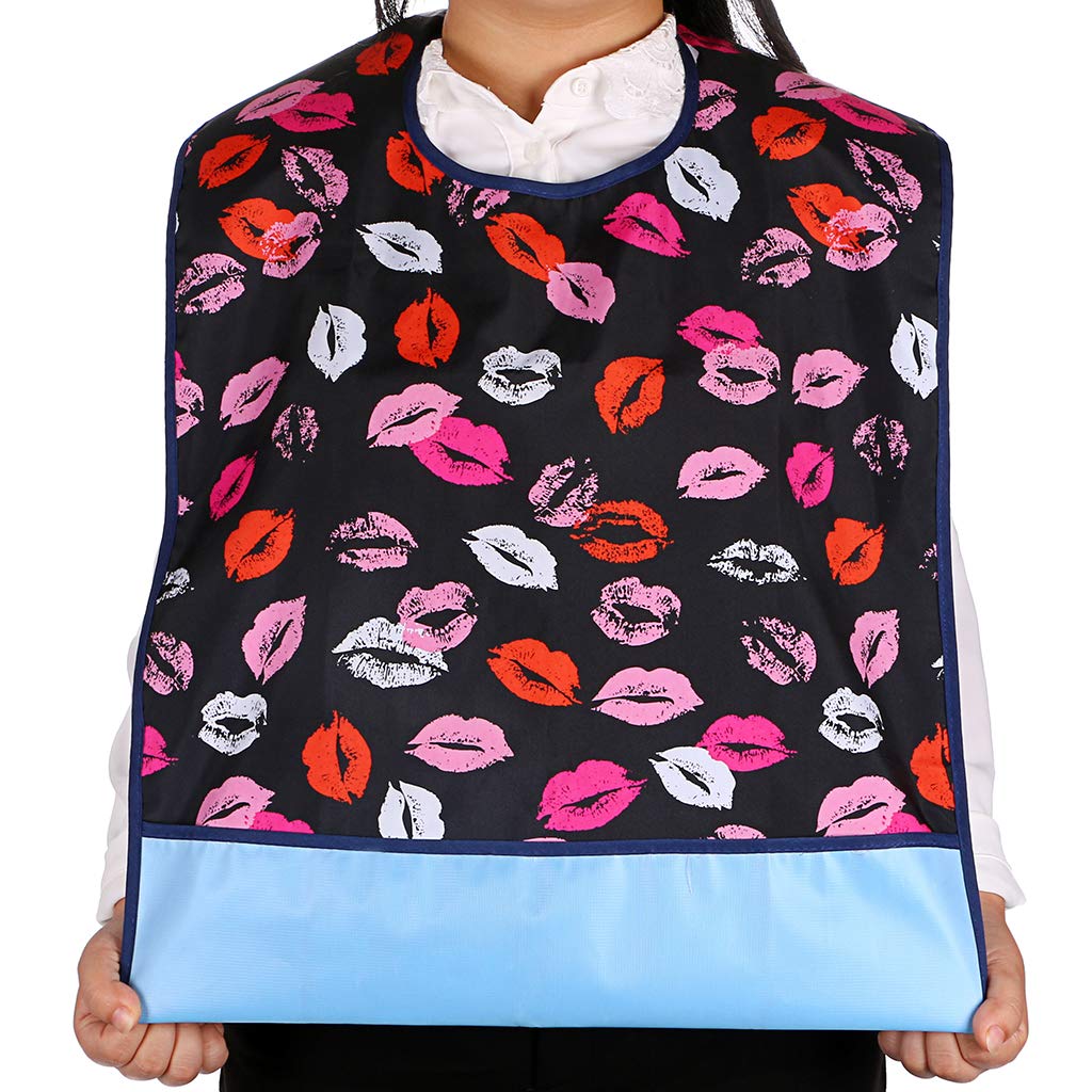 BTSKY Baberos impermeables reutilizables para adultos