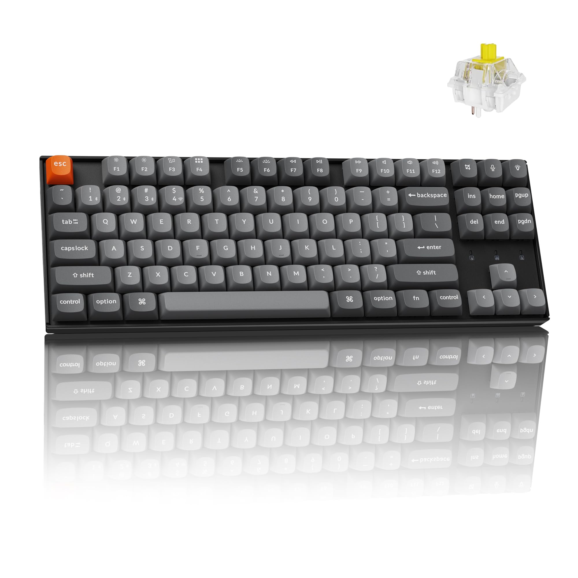 Amazon.com: Keychron K8 Max TKL Mechanical Keyboard Wireless, 87