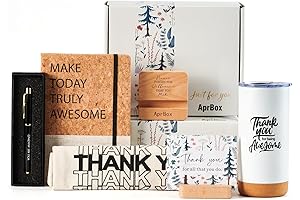 Thoughtful Thank You Gift Basket with Heartfelt Appreciation Card