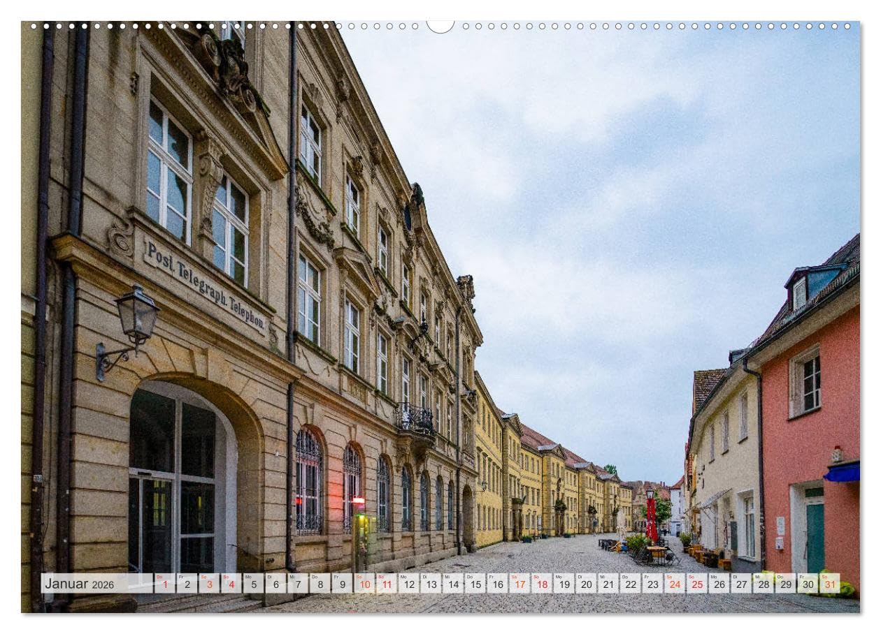 Bayreuth Impressionen (hochwertiger Premium Wandkalender 2026 DIN A2 quer), Kunstdruck in Hochglanz: Zwölf wunderschöne Bilder der Stadt Bayreuth (CALVENDO Orte)
