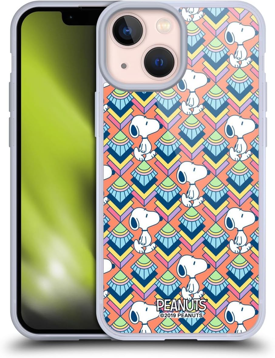 Head Case Designs Officially Licensed Peanuts House Snoopy Deco Dreams Gel Case [Military Grade Protection] Compatible with Apple iPhone 16 Plus and Compatible with MagSafe